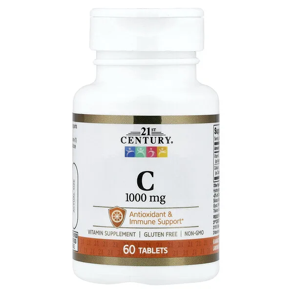 21st Century Vitamin C, 1,000 mg, 60 Tablets