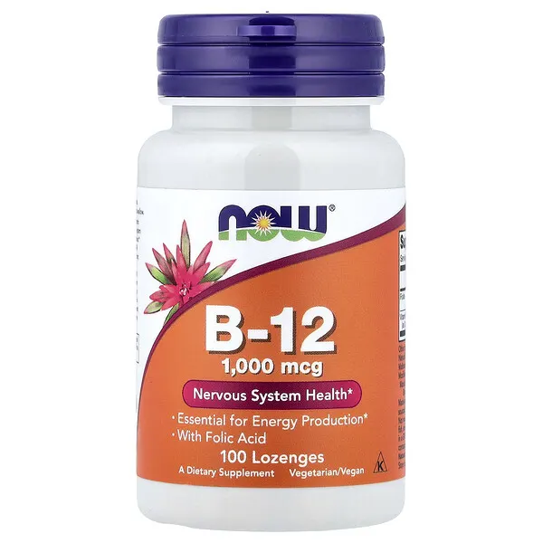 NOW Foods B-12, 100 Lozenges