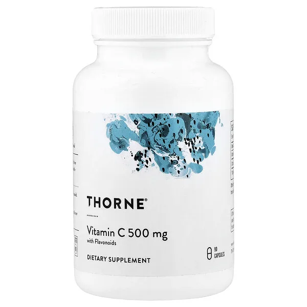 Thorne Vitamin C with Flavonoids, 90 Capsules