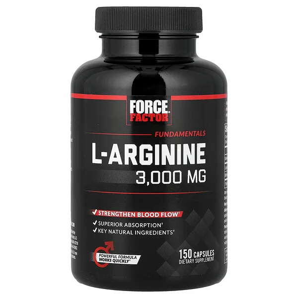Force Factor L-Arginine, 150 Capsules