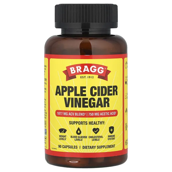 Bragg Apple Cider Vinegar , 90 Capsules