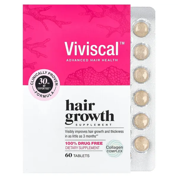 Viviscal Hair Growth Supplement, 60 Tablets