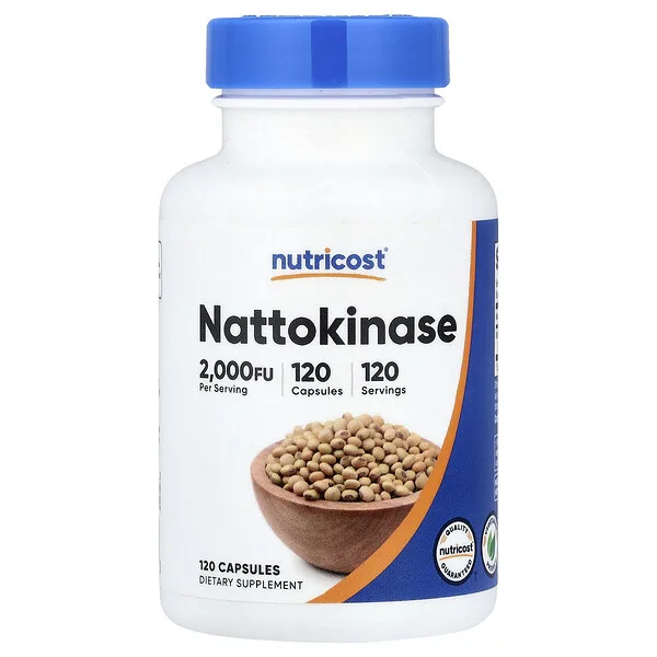 Nutricost Nattokinase, 100 mg (2,000 FU), 120 Capsules