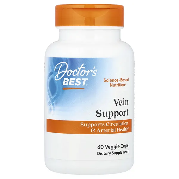 Doctor's Best Vein Support, 60 Veggie Caps