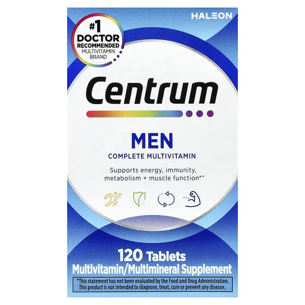 Centrum Men Complete Multivitamin, 120 Tablets