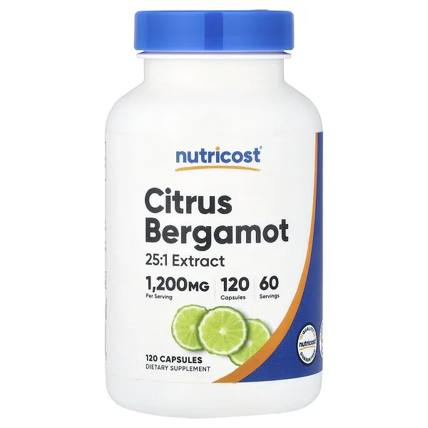 Nutricost Citrus Bergamot, 120 Capsules (600 mg per Capsule)