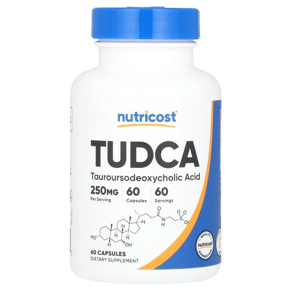 Nutricost TUDCA, 250 mg, 60 Capsules