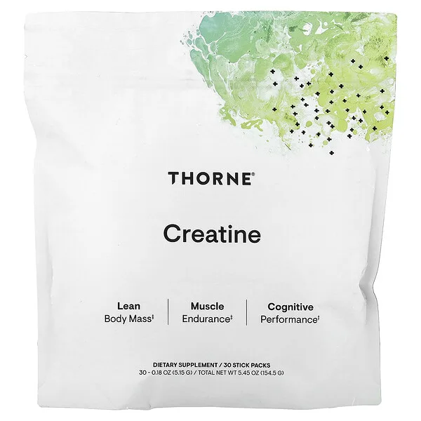Thorne Creatine, 30 Stick Packs, 0.18 oz (5.15 g) Each