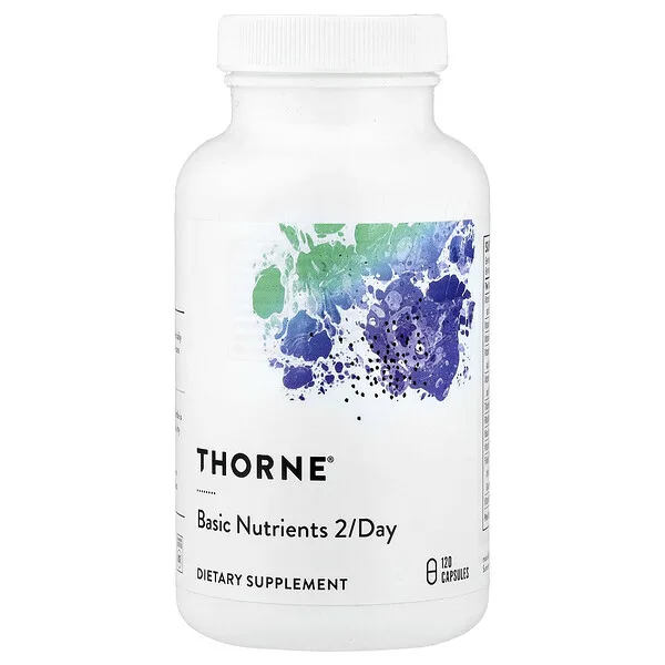 Thorne Basic Nutrients 2/Day, 120 Capsules