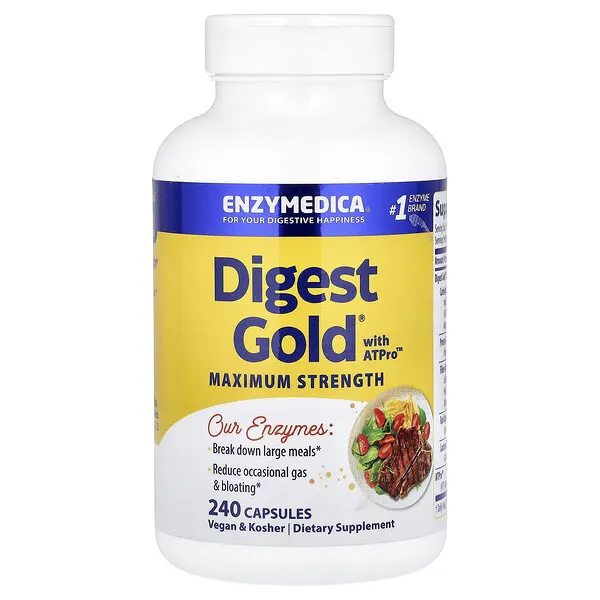 Enzymedica Digest Gold® with ATPro™, 240 Capsules
