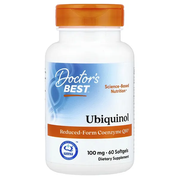 Doctor's Best Ubiquinol , 100 mg, 60 Softgels
