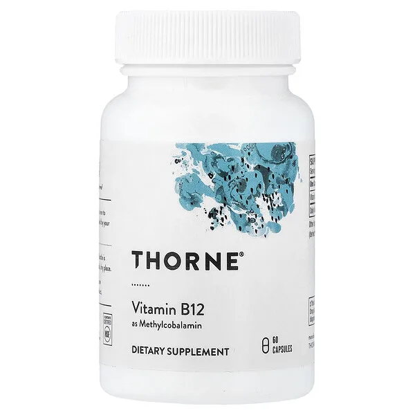 Thorne Vitamin B12 , 60 Capsules (1 mg per Capsule)