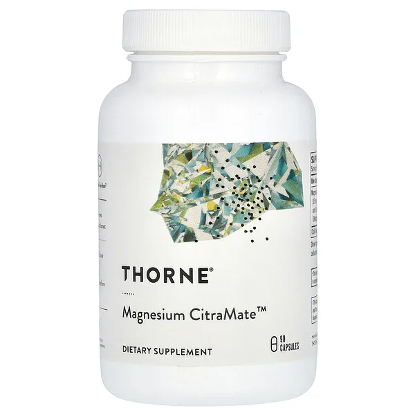 Thorne Magnesium CitraMate™, 90 Capsules (135 mg per Capsule)