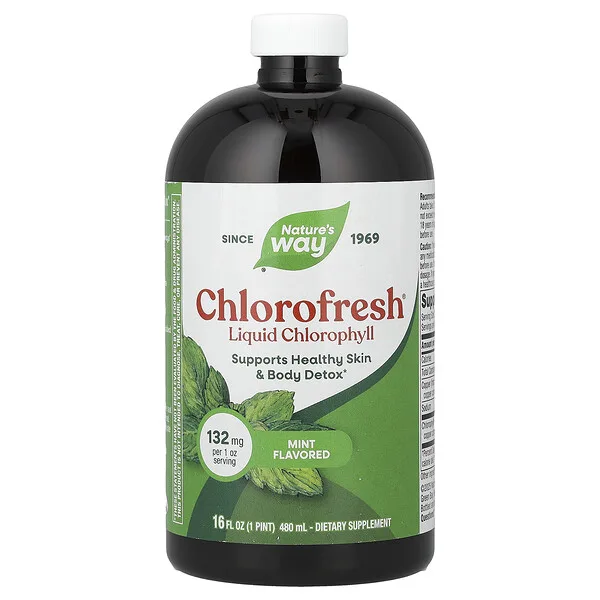 Nature's Way Chlorofresh®, Liquid Chlorophyll, Mint, 16 fl oz (480 ml)