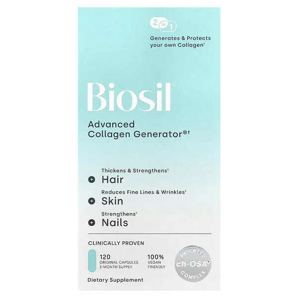 Biosil Advanced Collagen Generator®, 120 Original Capsules
