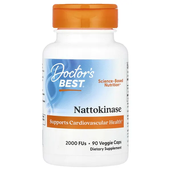 Doctor's Best Nattokinase, 2,000 FUs, 90 Veggie Caps