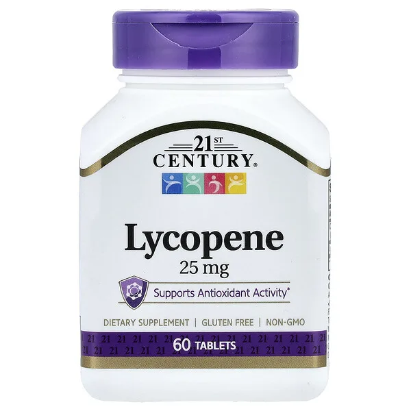 21st Century Lycopene, 25 mg, 60 Tablets