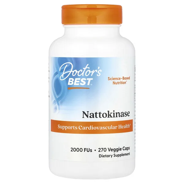 Doctor's Best Nattokinase, 2,000 FUs, 270 Veggie Caps