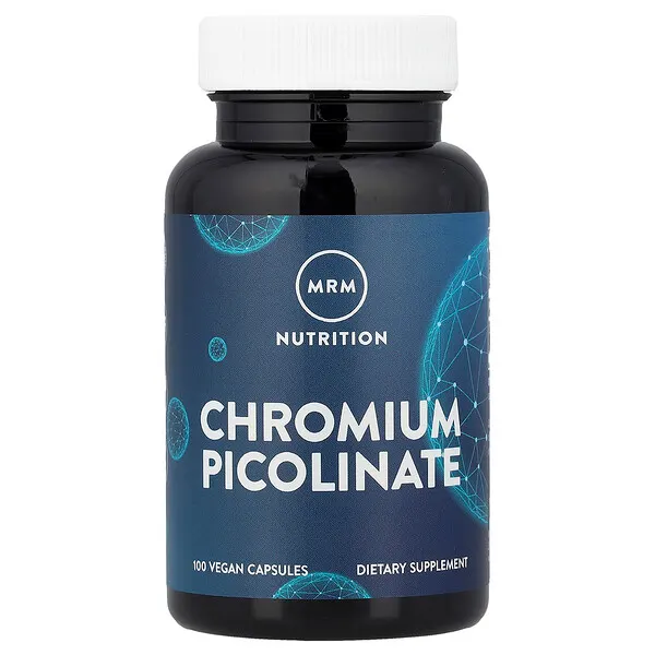 MRM Nutrition Chromium Picolinate, 100 Vegan Capsules (200 mcg per Capsule)