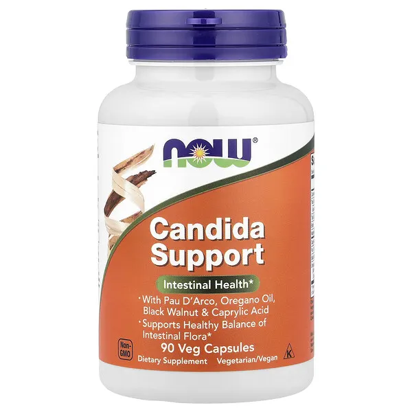 NOW Foods Candida Support, 90 Veg Capsules