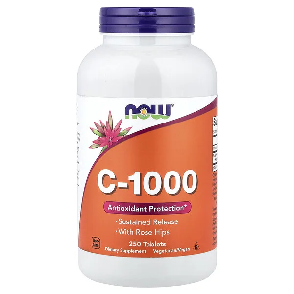 NOW Foods C-1000, 250 Tablets