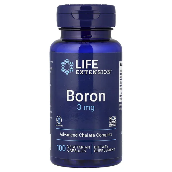 Life Extension Boron, 3 mg, 100 Vegetarian Capsules
