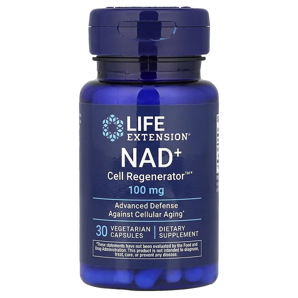 Life Extension NAD+ Cell Regenerator™, 100 mg, 30 Vegetarian Capsules