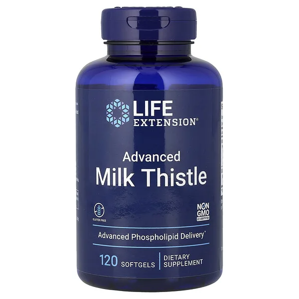 Life Extension Advanced Milk Thistle, 120 Softgels