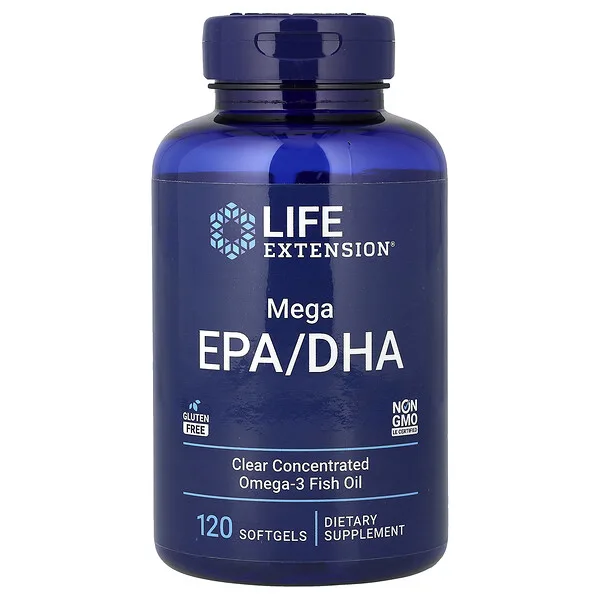 Life Extension Mega EPA/DHA, 120 Softgels