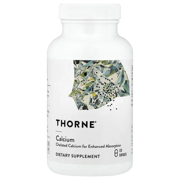 Thorne Calcium, 120 Capsules (250 mg Per capsule)