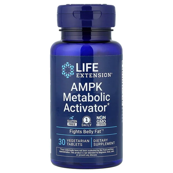 Life Extension AMPK Metabolic Activator, 30 Vegetarian Tablets