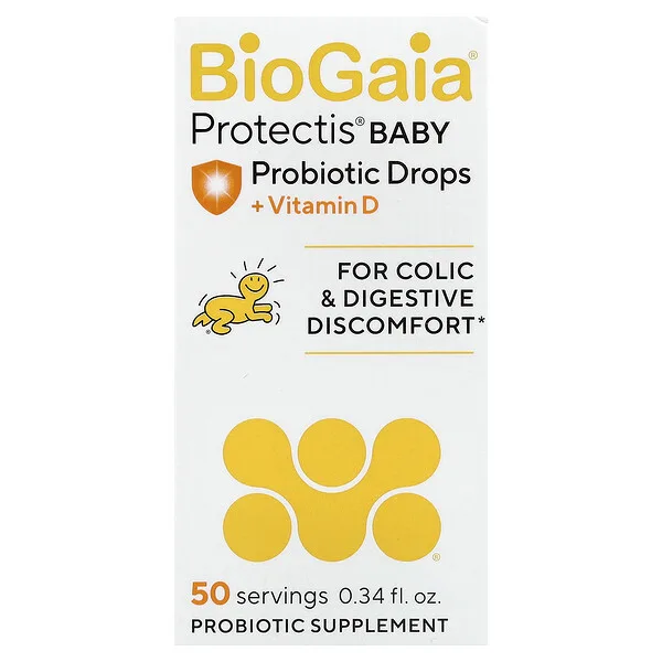 BioGaia Protectis® Baby, Probiotic Drops with Vitamin D, 0.34 fl oz (10 ml)