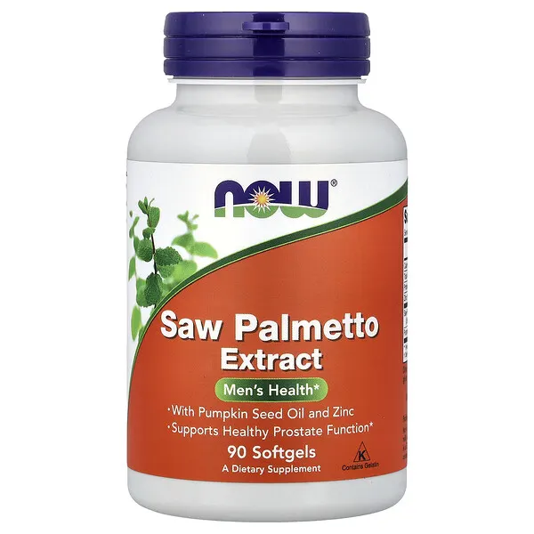 NOW Foods Saw Palmetto Extract, , 90 Softgels