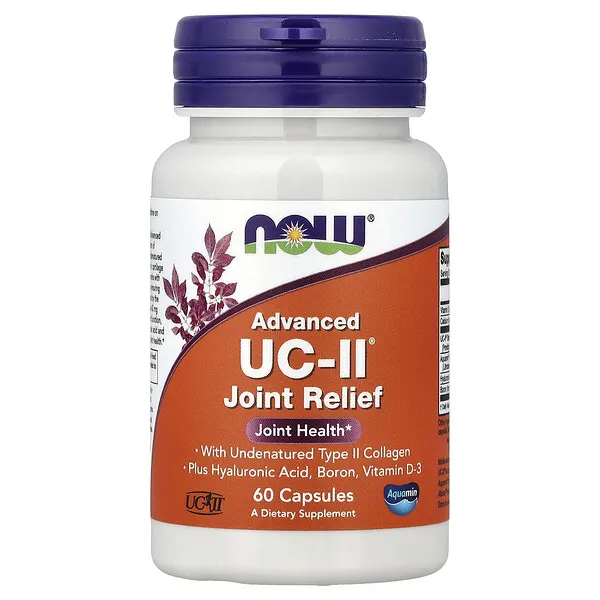 NOW Foods Advanced UC-II® Joint Relief, 60 Capsules