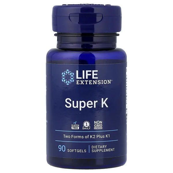 Life Extension Super K, 90 Softgels