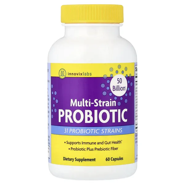 InnovixLabs Multi-Strain Probiotic, 60 Capsules