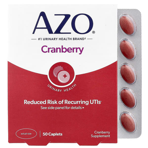 AZO Cranberry Urinary Health, 50 Caplets