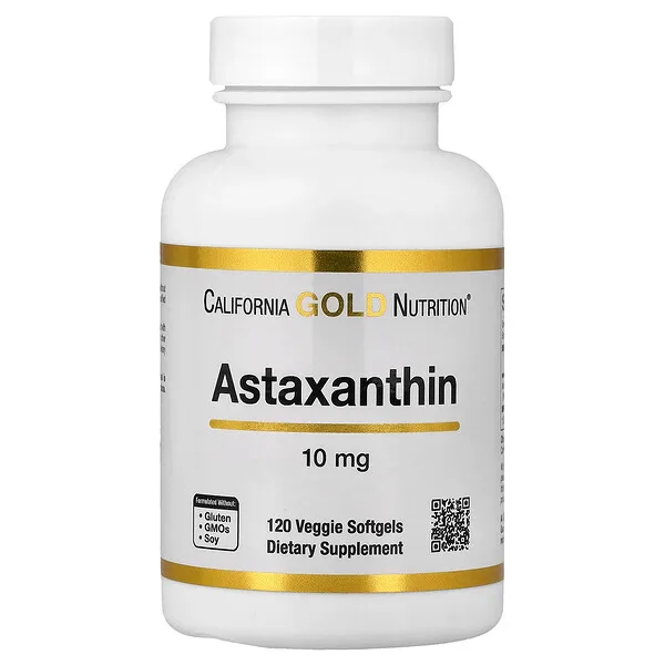 California Gold Nutrition Astaxanthin, 10 mg, 120 Veggie Softgels