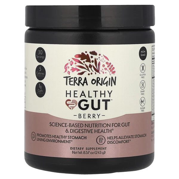 Terra Origin Healthy Gut™, Berry, 8.57 oz (243 g)